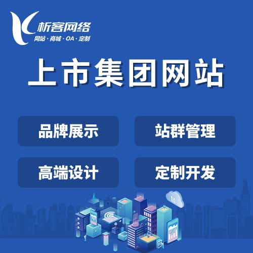 金昌上市集团网站定制