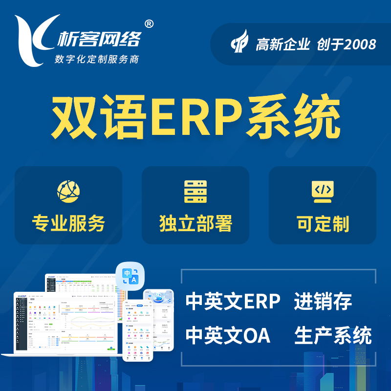 金昌双语ERP系统